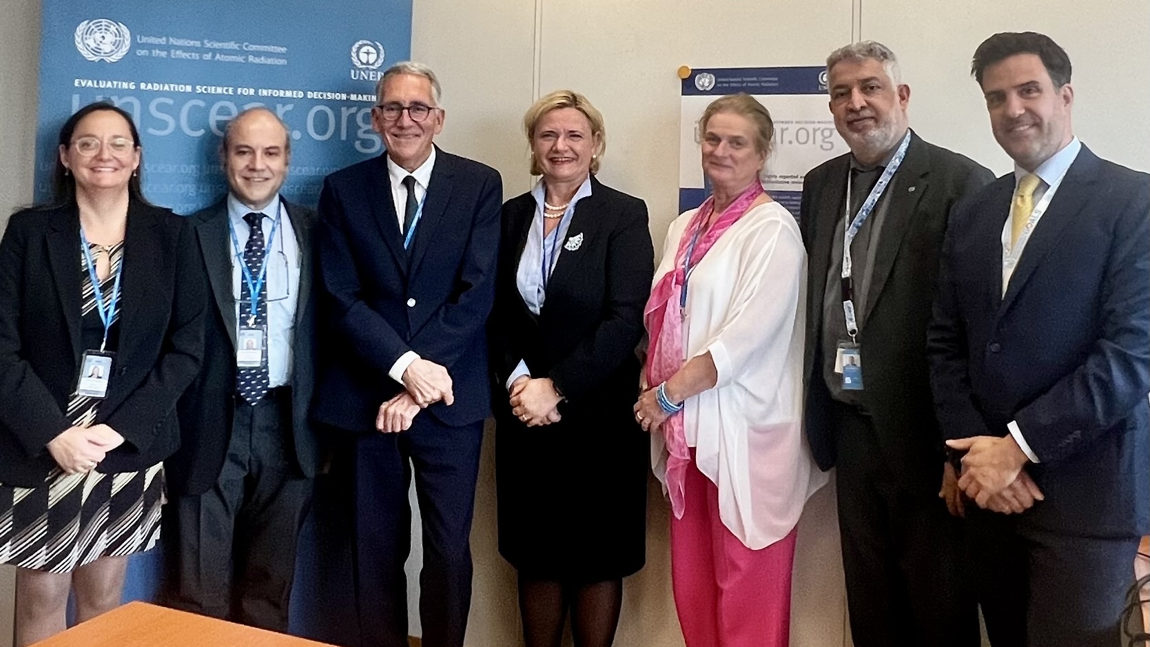 Following the recently signed research framework agreement, the EC and UNSCEAR secretariat met on 25 September 2023 to discuss the main areas of future collaboration.