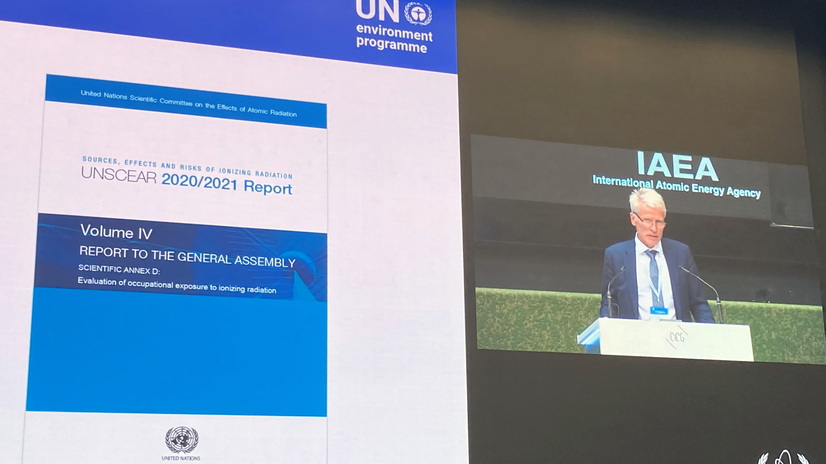 UNSCEAR launches its latest report on occupational exposure